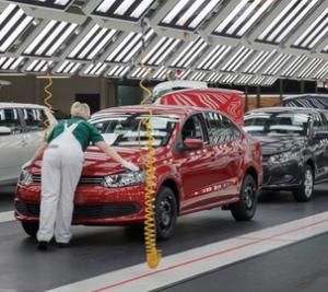 С 22 декабря закрывается завод  Volkswagen в Калуге
