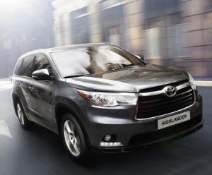 В России отзывают внедорожники Toyota Highlander