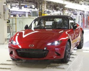 В Хиросиме стартовал выпуск нового родстера Mazda MX-5