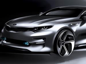 В Сети представили новый KIA Optima