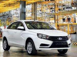 Lada Vesta получит электрическую модификацию