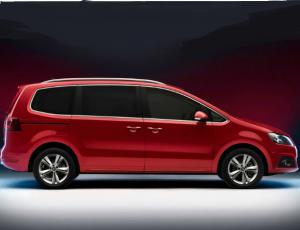 Новый минивэн Seat Alhambra показали в Сети