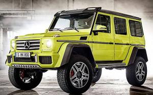 Объявлена цена на Mercedes-Benz G500 4х4 в квадрате