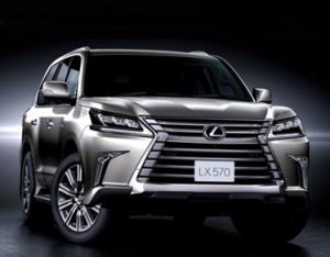 Японцы обновили внедорожник Lexus LX 570