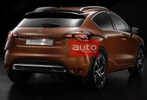 Рассекречен внешний вид  Citroen DS4 и  DS4 Crossback