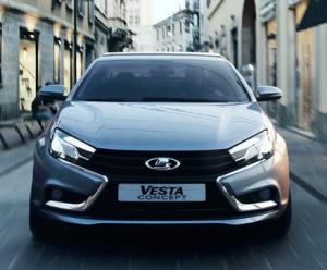 Первое ДТП с LADA Vesta