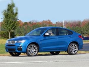 Немцы тестируют кросс-купе BMW X4 M40i