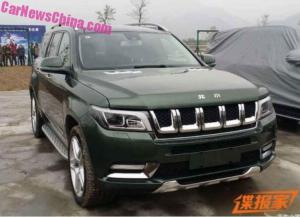 Шпионские фотокамеры поймали внедорожник Beijing Auto BJ90 Шпионские фотокамеры поймали внедорожник Beijing Auto BJ90