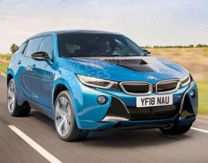 Немцы выпустят электрический кроссовер BMW i5 Немцы выпустят электрический кроссовер BMW i5