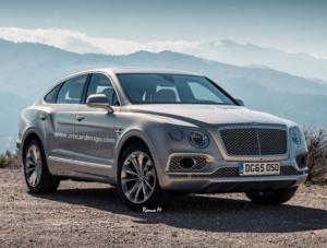 В Сети появился рендер Bentley Bentayga Coupe