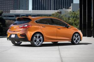 В Детройте представили Chevrolet Cruze Hatchback 2017 года