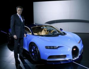 Женева-2016: Самый мощный Bugatti Chiron, фото и цена
