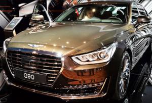 В Женеве представили автомобиль мечты - Genesis G90 