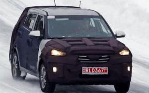 Hyundai Creta тестируют на зимних трассах в России