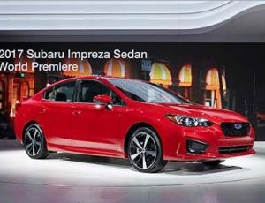 В США представили Subaru Impreza 2017 года