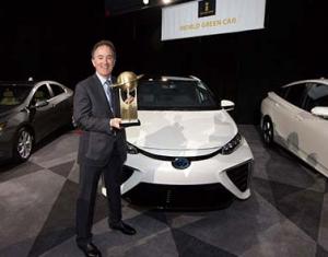 Toyota Mirai - самый "зеленый" автомобиль 2016 года