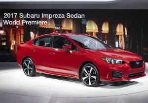 Subaru Impreza 2017 года, характеристики, фото и цена