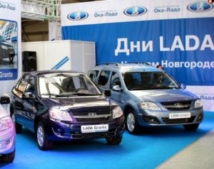 В Нижнем Новгороде растут продажи новых автомобилей