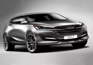 Рассекречен внешний вид кроссовера Zotye T300 Рассекречен внешний вид кроссовера Zotye T300