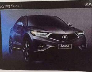 В Сети рассекретили новый кроссовер Acura CDX