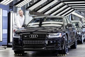 Стартовало серийное производство нового седана Audi A8