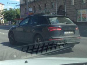На московских улицах тестируют кроссовер Audi Q5
