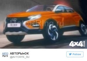Дизайнер нарисовал новый полноприводный кроссовер АвтоВАЗа