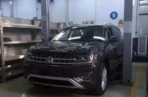 В Сети появился снимок внедорожника Volkswagen Teramont 