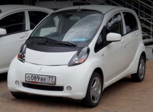 Экзотический Mitsubishi i-MiEV не прижился в России