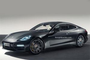 В Сети рассекретили новое купе Porsche Panamera