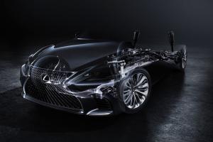В Сети показали часть Lexus LS нового поколения