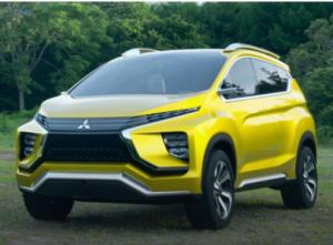 Японцы тестируют семиместный кроссовер Mitsubishi XM