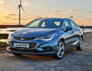 Представлен седан Chevrolet Cruze 2017 года