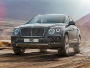 Bentley выпустит электрический кроссовер