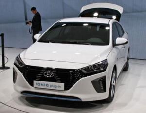 Женева-2017: Представлен гибридный Hyundai Ioniq Plug-in‍