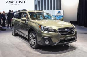Американцам показали Subaru Outback 2018 года