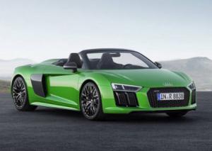 Представлен 610-сильный родстер Audi R8 Spyder V10 plus