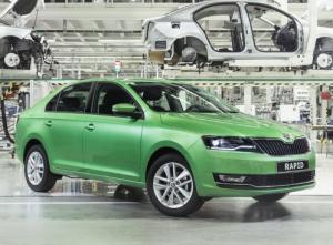 В Калуге стартовал выпуск обновленного Skoda Rapid