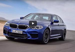 Рассекречен BMW M5 2018 модельного года. ВИДЕО