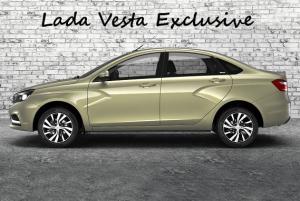 LADA Vesta Exclusive. Технические характеристики, фото и цена
