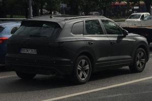 В Москве тестируют новый Volkswagen Touareg