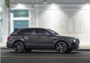 В России стартовали продажи Bentley Bentayga Black Edition
