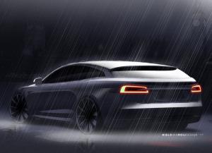 В марте представят универсал Tesla Model S. ФОТО