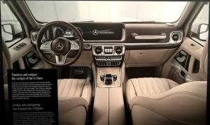 Рассекречен интерьер Mercedes G-Class 2018 года. ФОТО