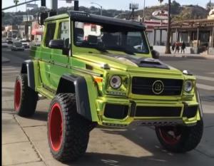 Brabus превратил Mercedes-Benz G500 4×4 в гламурный внедорожник. ФОТО