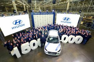В Питере выпустили 1,5-миллионный Hyundai 