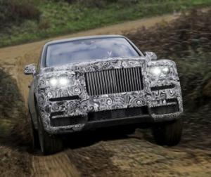 Внедорожник Rolls-Royce Cullinan. Первая информация