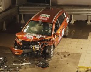 Краш-тест универсала Lada Vesta SW - результат отрицательный