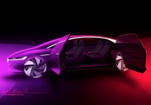 В марте представят новый электрический седан Volkswagen I.D.Vizzion