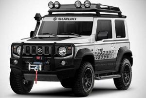 Появился новый Suzuki Jimny с внедорожным обвесом